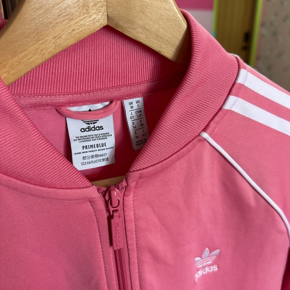 Adidas Adicolor Classics SST Track Pink Set Jacket & Pants Size S - Picture 10 of 15